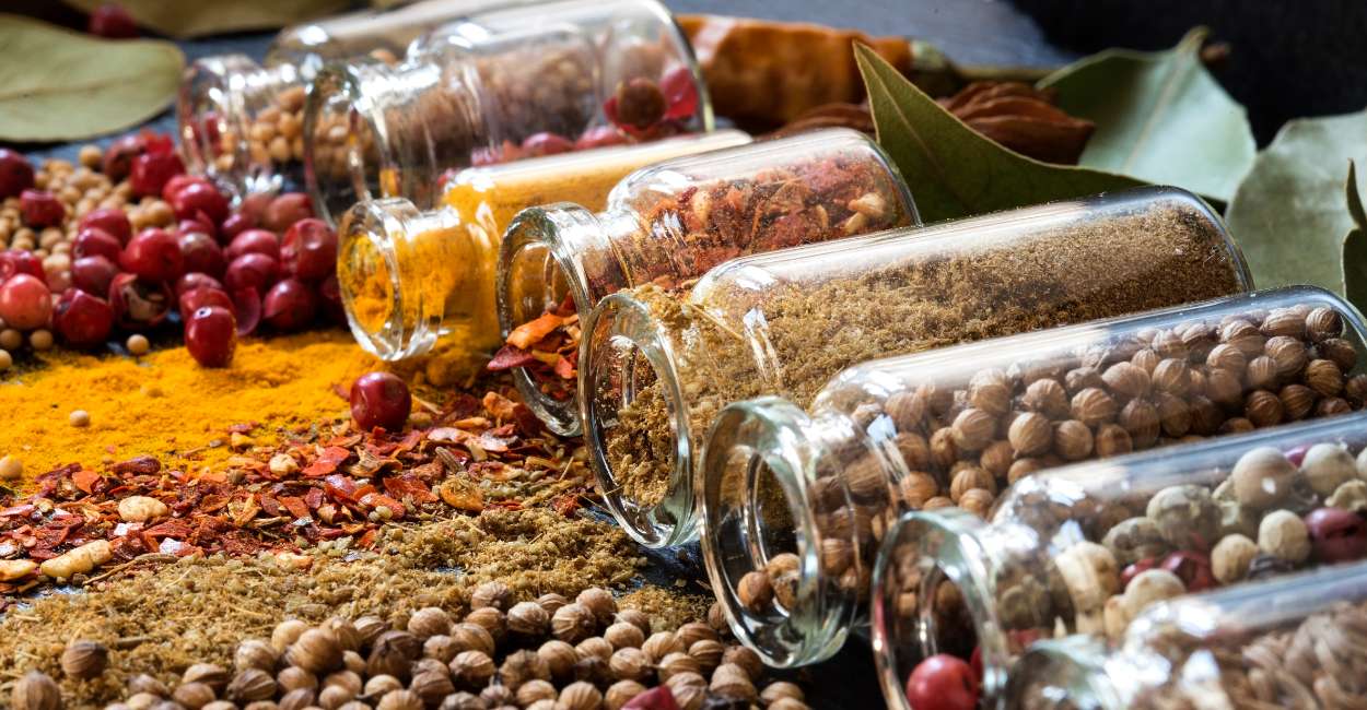 where do spices come from
